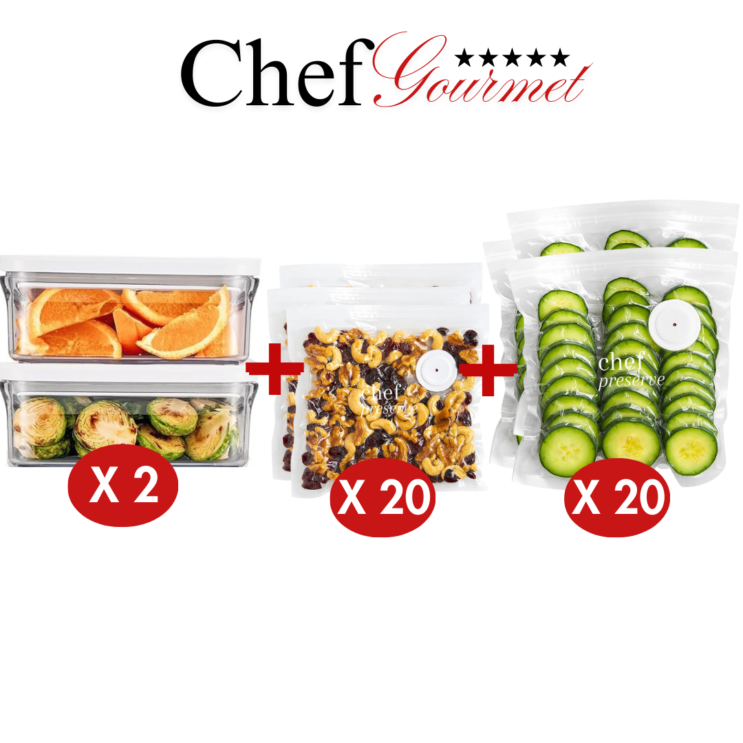 Set Behälter & Beutel