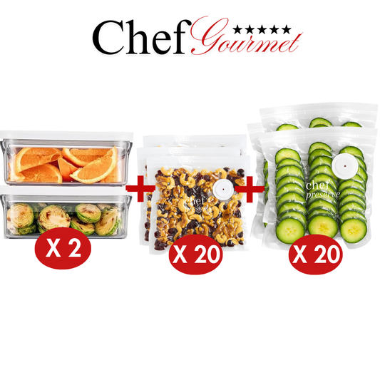 Set Behälter & Beutel